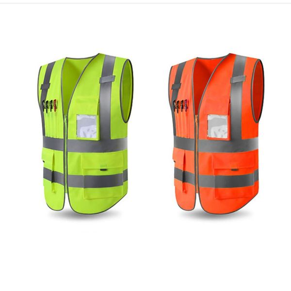cycling running waistcoat reflective bicycling clothes sleeveless men's waterproof reflective multi-pocket breathable vest, Black
cycling running waistcoat reflective bicycling clothes sleeveless men's waterproof reflective multi-pocket breathable vest, Black