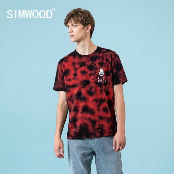 simwood 2020 summer new t-shirt men tie dyed letter print tshirts streetwear vintage cotton tees plus size hip hop tees sj130342, White;black
simwood 2020 summer new t-shirt men tie dyed letter print tshirts streetwear vintage cotton tees plus size hip hop tees sj130342, White;black