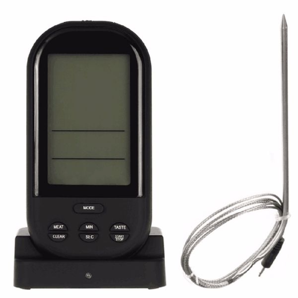 2017 black wireless digital lcd display bbq thermometer kitchen barbecue digital probe meat thermometer bbq temperature tool
2017 black wireless digital lcd display bbq thermometer kitchen barbecue digital probe meat thermometer bbq temperature tool