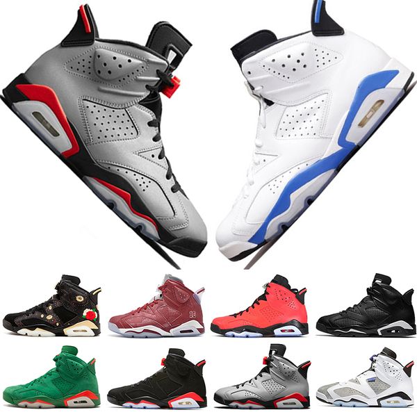 Hot New 2019 Bred VI 6 6s Mens Basketball Shoes Infrared 23 3M Reflective Tinker Slam Dunk CNY Wheat Men Sports Sneakers Designer Trainers
Hot New 2019 Bred VI 6 6s Mens Basketball Shoes Infrared 23 3M Reflective Tinker Slam Dunk CNY Wheat Men Sports Sneakers Designer Trainers