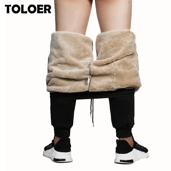 sport pants men winter cashmere velvet thicken pant man warm trousers mens sweatpants brand clothing male elastic waist trousers, Black
sport pants men winter cashmere velvet thicken pant man warm trousers mens sweatpants brand clothing male elastic waist trousers, Black