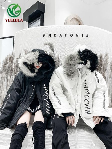 hip hop cotton jacket two-color fur collar personality oversized men women winter parkas streetwear outer wear coat 2019, Black
hip hop cotton jacket two-color fur collar personality oversized men women winter parkas streetwear outer wear coat 2019, Black
