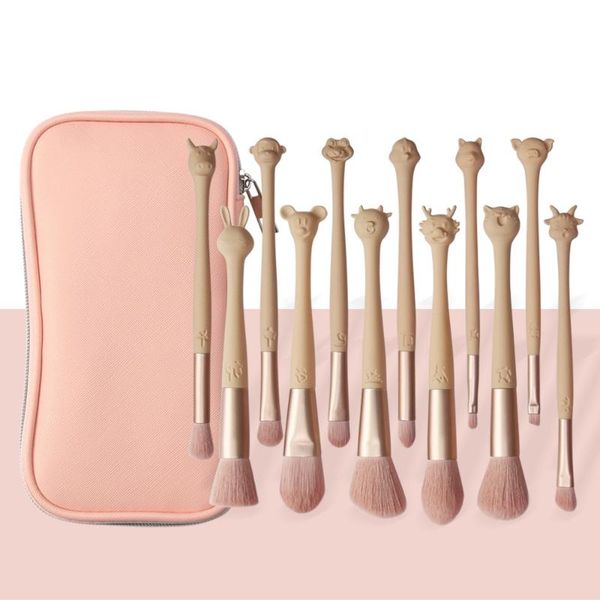 makeup brushes 12pcs powder foundation blush eye shadow concealer eyeshadow set make up brush tools cosmetics portable bag
makeup brushes 12pcs powder foundation blush eye shadow concealer eyeshadow set make up brush tools cosmetics portable bag
