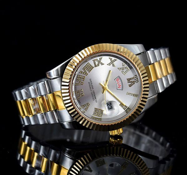 relogio gold luxury men automatic 2019 out watch mens watch rome president wristwatch red business reloj big diamond watches men watch, Slivery;brown
relogio gold luxury men automatic 2019 out watch mens watch rome president wristwatch red business reloj big diamond watches men watch, Slivery;brown