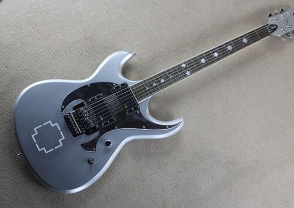 electric guitar double rocker rzk-600 silver pink, can be customized, ing
electric guitar double rocker rzk-600 silver pink, can be customized, ing