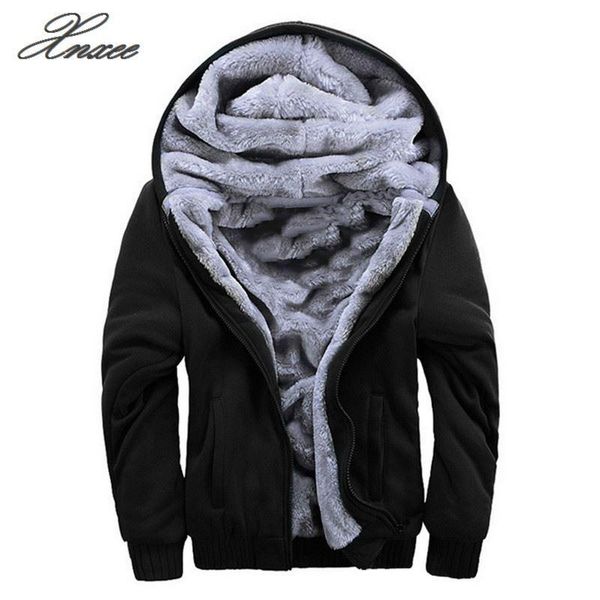 mens вскользь зима утолщенные теплое пальто 2019 новый casual zipper с капюшоном флис с длинным рукавом куртки мужской сплошной цвет parkas, Black
mens вскользь зима утолщенные теплое пальто 2019 новый casual zipper с капюшоном флис с длинным рукавом куртки мужской сплошной цвет parkas, Black