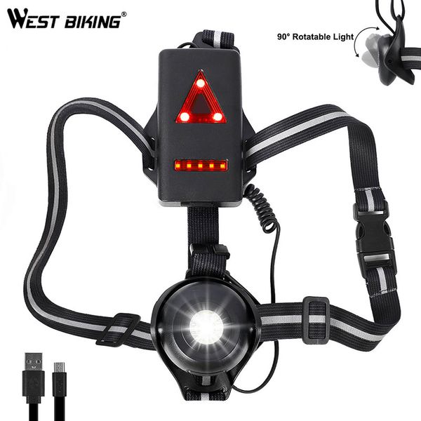 west biking running light 2200mah usb battery night warning front chest light cycling fishing hiking camping bicycle lamp
west biking running light 2200mah usb battery night warning front chest light cycling fishing hiking camping bicycle lamp
