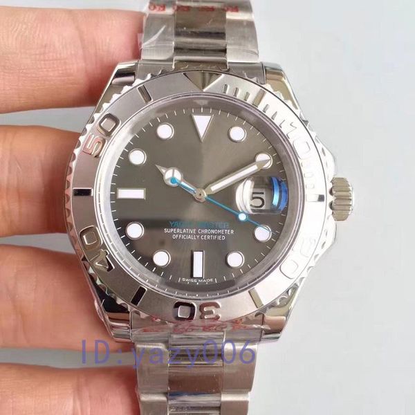 2020 luxuru watch yacht master 40mm rubber rose gold automatic movement mechanical mens stainless steel rubber strap watches dive wristwatch, Slivery;brown
2020 luxuru watch yacht master 40mm rubber rose gold automatic movement mechanical mens stainless steel rubber strap watches dive wristwatch, Slivery;brown