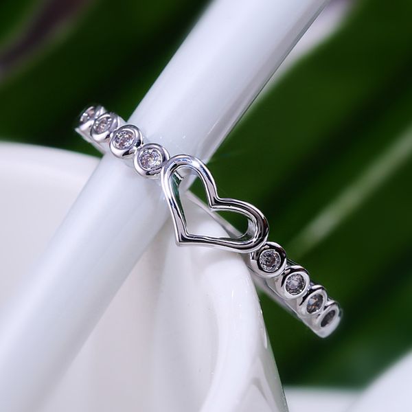 huitan simple heart shaped gift rings for women special day present for girlfriend with tiny zircon stone minimalist accessories, Slivery;golden
huitan simple heart shaped gift rings for women special day present for girlfriend with tiny zircon stone minimalist accessories, Slivery;golden