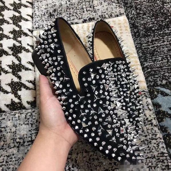 2021 fashion men dandelion mix studs & spikes loafers red bottom sneakers oxfords wedding party dress gentleman walking suede shoes, Black
2021 fashion men dandelion mix studs & spikes loafers red bottom sneakers oxfords wedding party dress gentleman walking suede shoes, Black