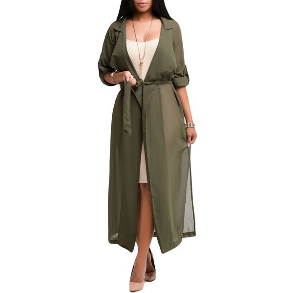summer fashion women long sleeve lapel chiffon cardigan blouse shirt long jacket beach cover up see-through yf180, White
summer fashion women long sleeve lapel chiffon cardigan blouse shirt long jacket beach cover up see-through yf180, White