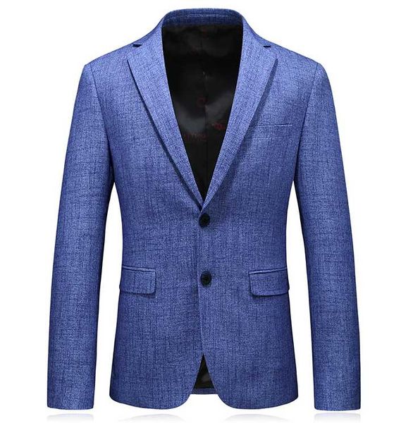 men's suits & blazers classic leisure light blue business casual spring fashion coat slim fit brand blazer men, White;black
men's suits & blazers classic leisure light blue business casual spring fashion coat slim fit brand blazer men, White;black