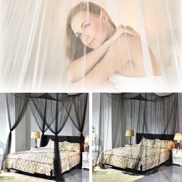4 corner post bed canopy mosquito net elegant queen king size netting black bedding home decor rectangle bedding accessories
4 corner post bed canopy mosquito net elegant queen king size netting black bedding home decor rectangle bedding accessories