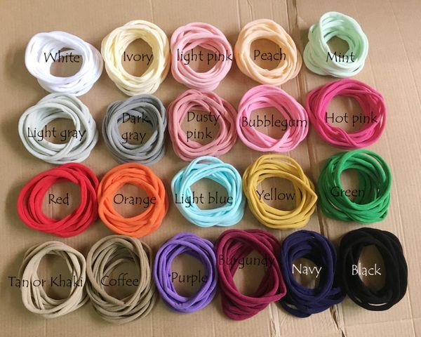 500 pcs/lot, new solid color nylon elastic headbands super soft stretchy nylon headbands, fits most, Slivery;white
500 pcs/lot, new solid color nylon elastic headbands super soft stretchy nylon headbands, fits most, Slivery;white