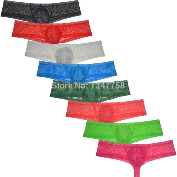 underpants men's see-through cheeky underwear super soft gay bikini mini boxers brazilain cut shorts, Black;white
underpants men's see-through cheeky underwear super soft gay bikini mini boxers brazilain cut shorts, Black;white