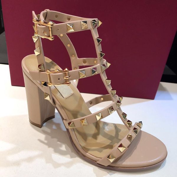 design women sandals t-strap sandal summer high heels 6.5 9.5cm rivets stars shoes ladies party summer shoes, Black
design women sandals t-strap sandal summer high heels 6.5 9.5cm rivets stars shoes ladies party summer shoes, Black