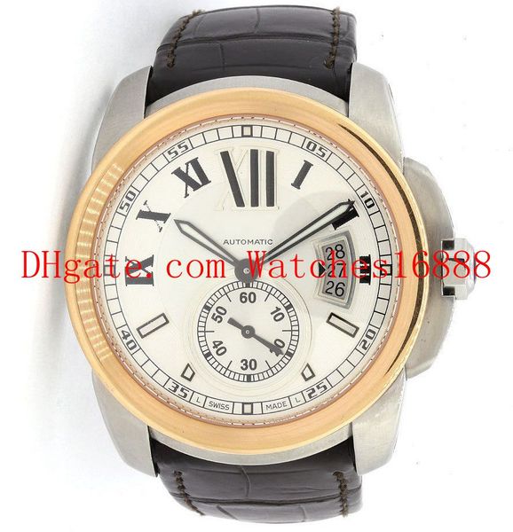 calibre de men's large 42mm 2-tone steel & 18k gold automatic mens watch w7100039 men's casual watches, Slivery;brown
calibre de men's large 42mm 2-tone steel & 18k gold automatic mens watch w7100039 men's casual watches, Slivery;brown