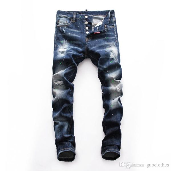 2020 four seasons europe and the united states tide explosion models men's solid color denim men's feet pants mens jeans luxury je, Blue
2020 four seasons europe and the united states tide explosion models men's solid color denim men's feet pants mens jeans luxury je, Blue