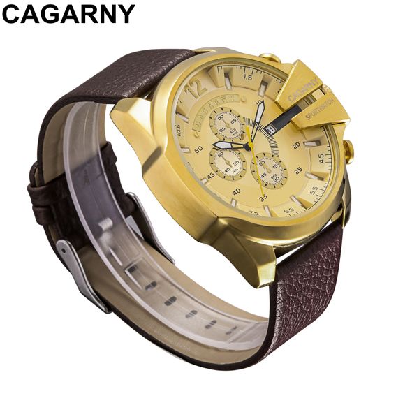 cagarny 57mm 3d big dial red watch men luxury silicone steel band mens wristwatch casual quartz watch military relogio masculino, Slivery;brown
cagarny 57mm 3d big dial red watch men luxury silicone steel band mens wristwatch casual quartz watch military relogio masculino, Slivery;brown