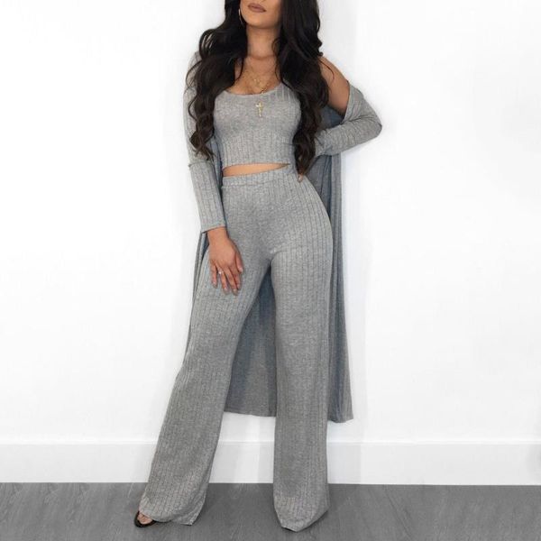 echoine women 3 pieces set cardigans tracksuit women ribbed knit crop and pants set 2 piece sets boadycon outfits, White
echoine women 3 pieces set cardigans tracksuit women ribbed knit crop and pants set 2 piece sets boadycon outfits, White