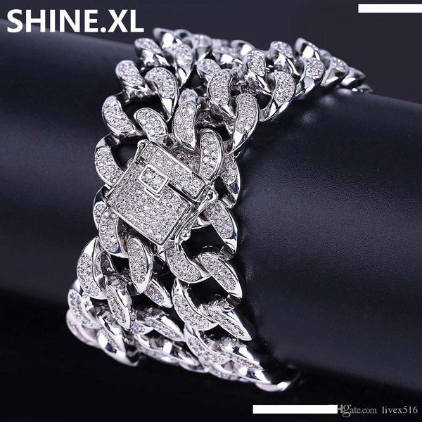 hip hop iced out gold silver color plated miami cuban necklace micro pave zircon chain necklace 18 20 24 30 inch
hip hop iced out gold silver color plated miami cuban necklace micro pave zircon chain necklace 18 20 24 30 inch