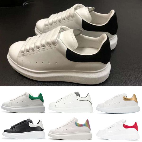 Hot fashion Black white leather suede 3M Reflective women mens designer casual shoes gold red pink flat sneakers size Eur 36-44
Hot fashion Black white leather suede 3M Reflective women mens designer casual shoes gold red pink flat sneakers size Eur 36-44