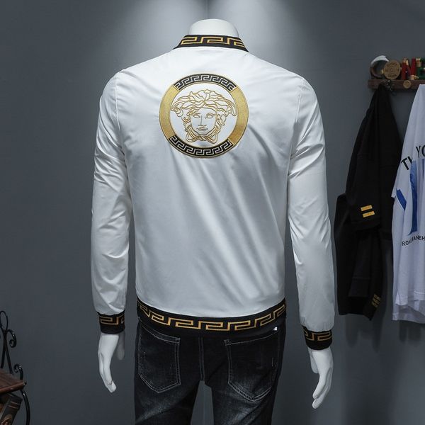 street embroidery jackets thin stand collar men's coats outdoor windproof keep warm hip hop jackets ing, Black;brown
street embroidery jackets thin stand collar men's coats outdoor windproof keep warm hip hop jackets ing, Black;brown