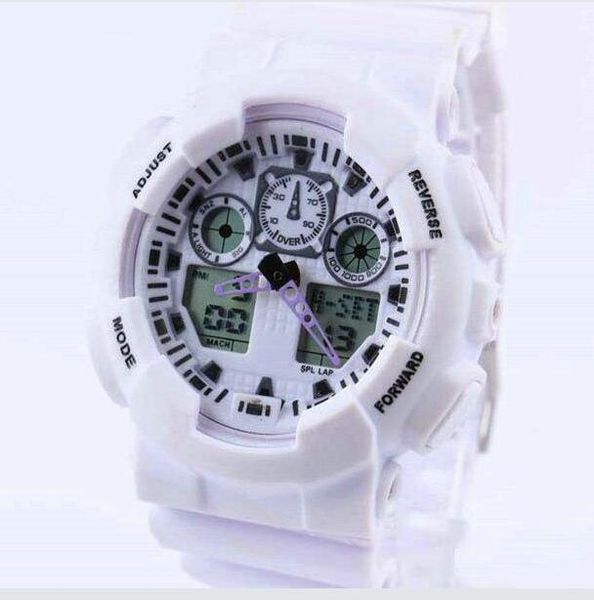 2019 new arrival relogio ga100 men's sports watches,black dial led chronograph wristwatch military watch digital watch,1pcs no box @785, Slivery;brown
2019 new arrival relogio ga100 men's sports watches,black dial led chronograph wristwatch military watch digital watch,1pcs no box @785, Slivery;brown