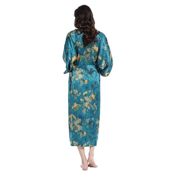 elegant ankle-length women sleepwear kimono robe gown exquisite print flower nightwear casual soft bath gown plus size 5xl 6xl, Black;red
elegant ankle-length women sleepwear kimono robe gown exquisite print flower nightwear casual soft bath gown plus size 5xl 6xl, Black;red