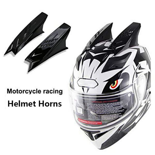 new 2pcs helmet horns motorcycle modification accessories decor helmet ears horns strong adhesiveg
new 2pcs helmet horns motorcycle modification accessories decor helmet ears horns strong adhesiveg