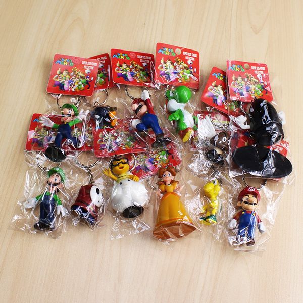 12pcs/set super mario figure doll toys mario yoshi luigi daisy goomba shy guy pvc dolls with keychain 3-7cm y190604
12pcs/set super mario figure doll toys mario yoshi luigi daisy goomba shy guy pvc dolls with keychain 3-7cm y190604