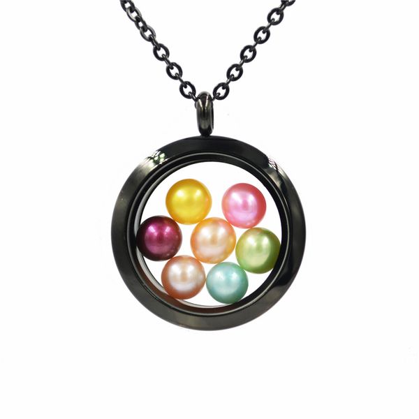 wholesale black color stainless steel pearls lockets pendant necklace for 6-7 mm round pearls aromatherapy box gift, Silver
wholesale black color stainless steel pearls lockets pendant necklace for 6-7 mm round pearls aromatherapy box gift, Silver