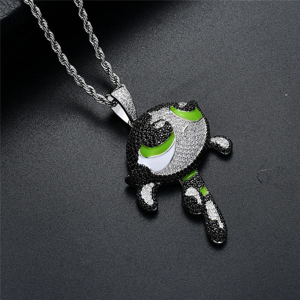 hip hop cartoon cute doll pendant necklace iced out zircon gold silver plated mens bling jewelry gift
hip hop cartoon cute doll pendant necklace iced out zircon gold silver plated mens bling jewelry gift