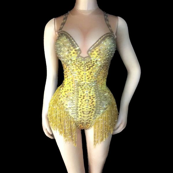 sparkly rhinestones fringes bodysuit nightclub dance ds show stage wear women party tassel outfit female singer dance costume, Black;red
sparkly rhinestones fringes bodysuit nightclub dance ds show stage wear women party tassel outfit female singer dance costume, Black;red