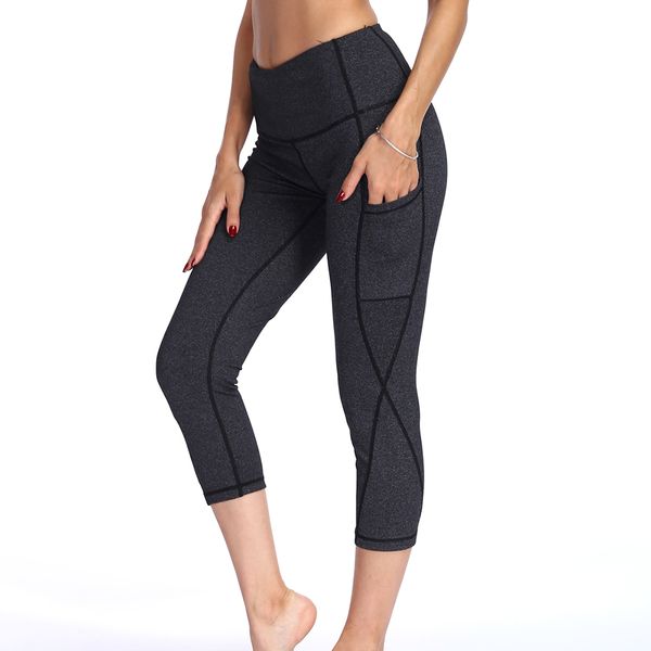 2019 new yoga pants leggings yoga shorts women high waist pants tummy control gym workout fitness with 3 pockets, White;red
2019 new yoga pants leggings yoga shorts women high waist pants tummy control gym workout fitness with 3 pockets, White;red