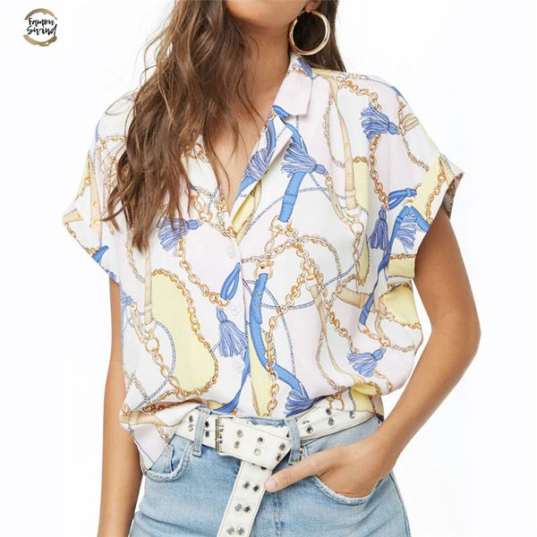 women chiffon summer blouse 2019 print batwing short sleeve chiffon blouse turn down collar ladies office shirt casual loose, White
women chiffon summer blouse 2019 print batwing short sleeve chiffon blouse turn down collar ladies office shirt casual loose, White