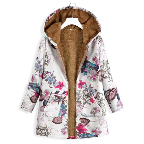2019 winter thin fleece jacket women floral pattern outwear warm outerwear hooded oversized coats abrigos mujer invierno manteau, Black;brown
2019 winter thin fleece jacket women floral pattern outwear warm outerwear hooded oversized coats abrigos mujer invierno manteau, Black;brown
