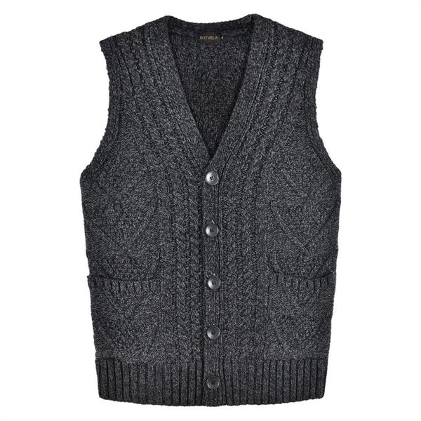 botvela mens knitted cable aran waistcoat ribbed knit casual fit sweater vest v-neck 204, White;black
botvela mens knitted cable aran waistcoat ribbed knit casual fit sweater vest v-neck 204, White;black