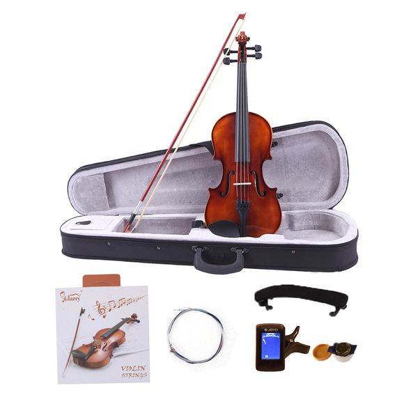 glarry 4/4 classic solid wood violin case bow violin strings rosin shoulder rest electronic tuner
glarry 4/4 classic solid wood violin case bow violin strings rosin shoulder rest electronic tuner