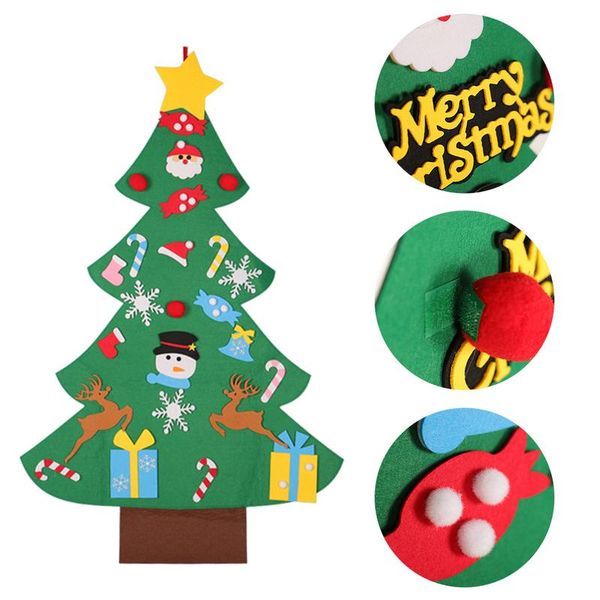 kid diy felt christmas tree with ornaments children christmas gifts for 2018 new year door wall hanging xmas decoration
kid diy felt christmas tree with ornaments children christmas gifts for 2018 new year door wall hanging xmas decoration