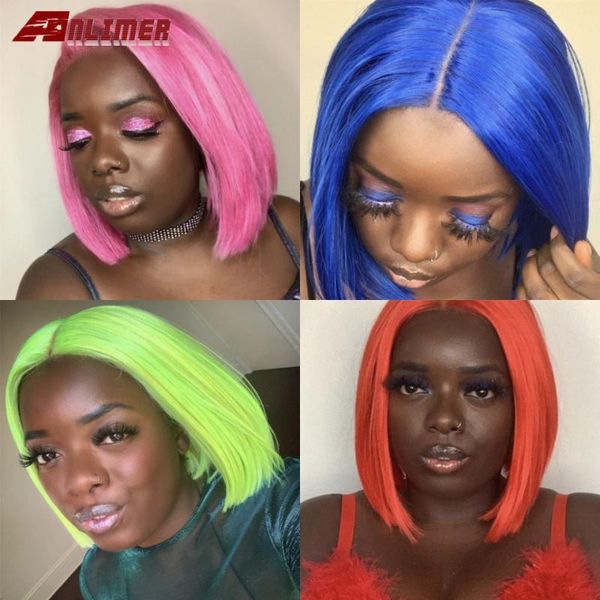 pink bob lace front wigs human hair 13x4 pre plucked 613 blonde blue red grey green colorful short bob wigs for black women remy, Black;brown
pink bob lace front wigs human hair 13x4 pre plucked 613 blonde blue red grey green colorful short bob wigs for black women remy, Black;brown
