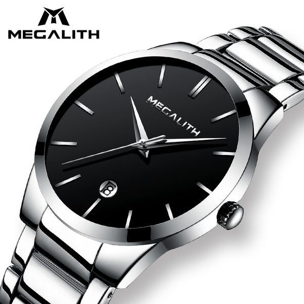 megalith men's watch sprots watch waterproof date casual stainless steel quartz minimalist wrist watches for men clock, Slivery;brown
megalith men's watch sprots watch waterproof date casual stainless steel quartz minimalist wrist watches for men clock, Slivery;brown