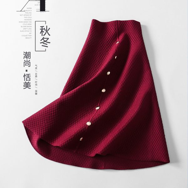 half-body skirt solid color embossing nail buckle knitting will pendulum in longuette 1577f, Black
half-body skirt solid color embossing nail buckle knitting will pendulum in longuette 1577f, Black