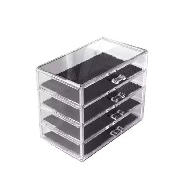 transparent cosmetic drawers box jewelry makeup storage display organizer 4 layers clear cosmetic box
transparent cosmetic drawers box jewelry makeup storage display organizer 4 layers clear cosmetic box