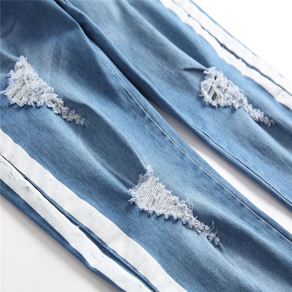 mens designer jeans men long pants fashion brand jeans with hole style white blue street wear men luxury jeans zipped button pant #p1w 11
mens designer jeans men long pants fashion brand jeans with hole style white blue street wear men luxury jeans zipped button pant #p1w 11