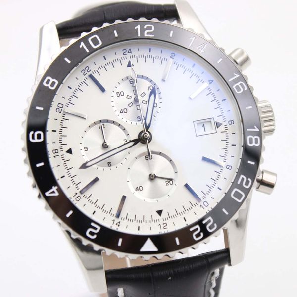 wholesale outdoor chronometer quartz br 1884 man watch black rotatable ceramic bezel mens watches with 46mm white dial, Slivery;brown
wholesale outdoor chronometer quartz br 1884 man watch black rotatable ceramic bezel mens watches with 46mm white dial, Slivery;brown