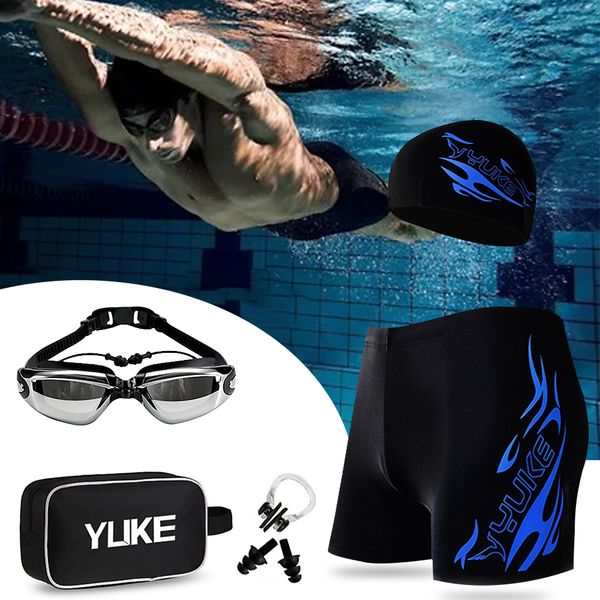 calofe men print swimming equipment set swimming trunks goggles hat earplug professional swimwear bathing suits accessories
calofe men print swimming equipment set swimming trunks goggles hat earplug professional swimwear bathing suits accessories