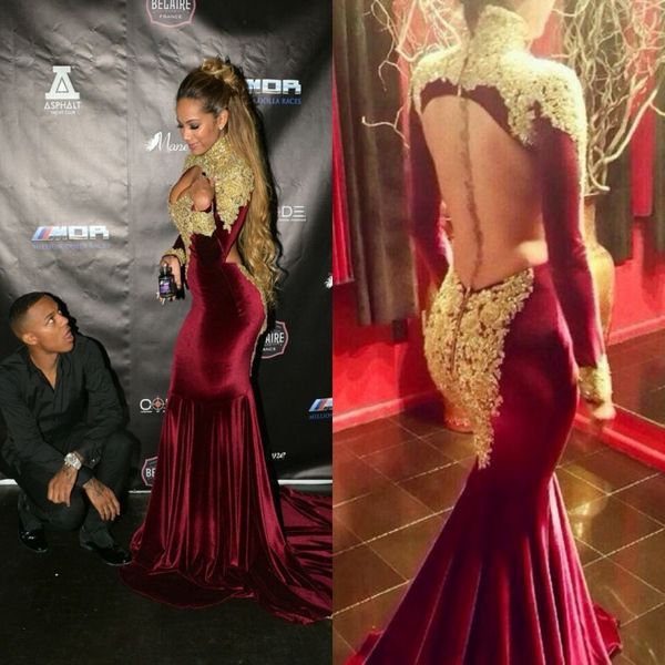 dubai kaftan formal celebrity prom gowns new mermaid long sleeve elegant backless burgundy party evening dresses for womens, Black
dubai kaftan formal celebrity prom gowns new mermaid long sleeve elegant backless burgundy party evening dresses for womens, Black