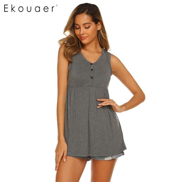 ekouaer women sleep wear nightshirts soft maternity nursing sleeveless shirts breastfeeding tank female lingerie, Black;red
ekouaer women sleep wear nightshirts soft maternity nursing sleeveless shirts breastfeeding tank female lingerie, Black;red