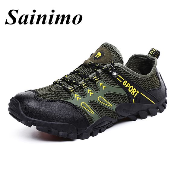 men hiking shoes outdoor mesh breathable summer climbing trekking traveling sneakers non-slip walking sport shoes wading
men hiking shoes outdoor mesh breathable summer climbing trekking traveling sneakers non-slip walking sport shoes wading